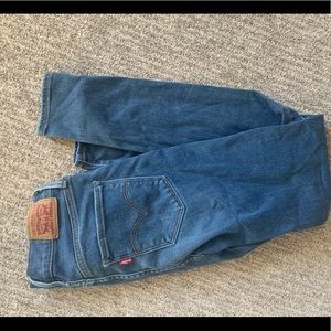 Levi’s High rise Super skinny